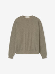 Waffle Crewneck 90s Sweater